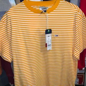 Orange striped Tommy Hilfiger shirt!